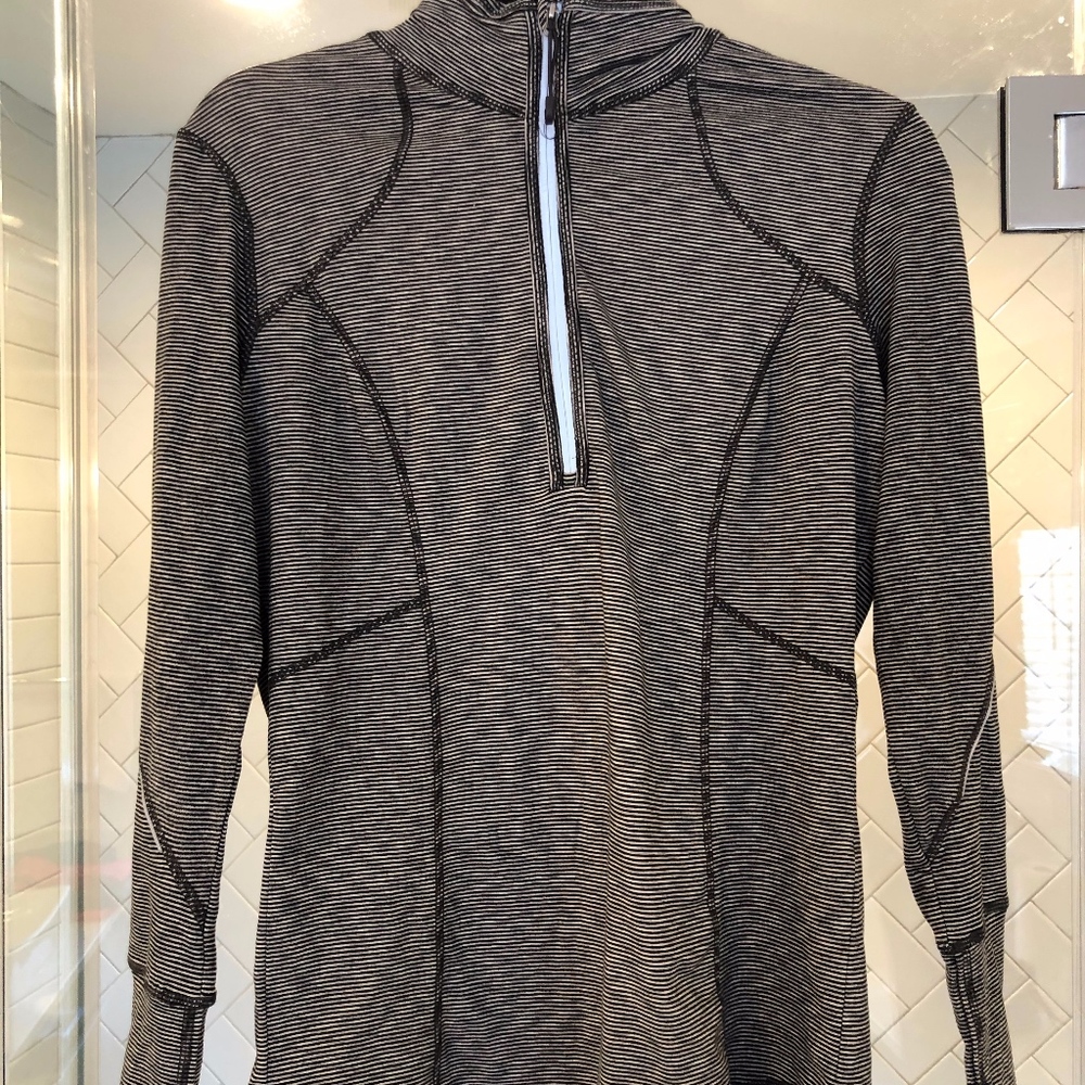 Tangerine Half Zip Workout